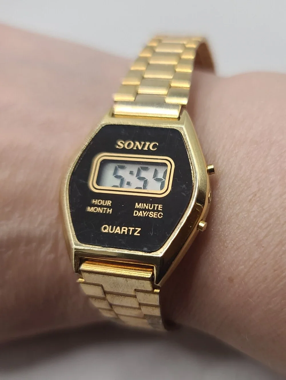 Vintage Sonic Digital Watch